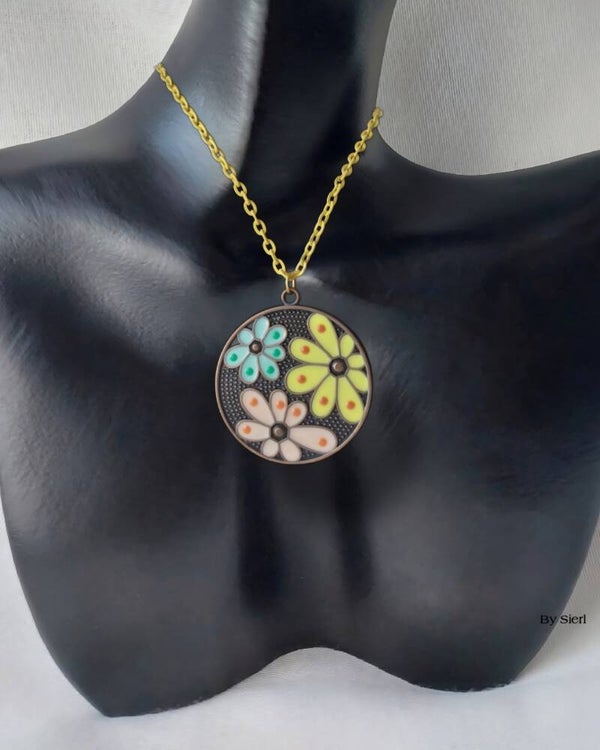 Ketting Yellow Flower Power
