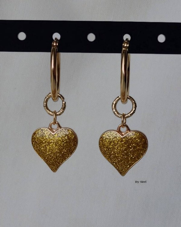 Oorbellen Gold Love