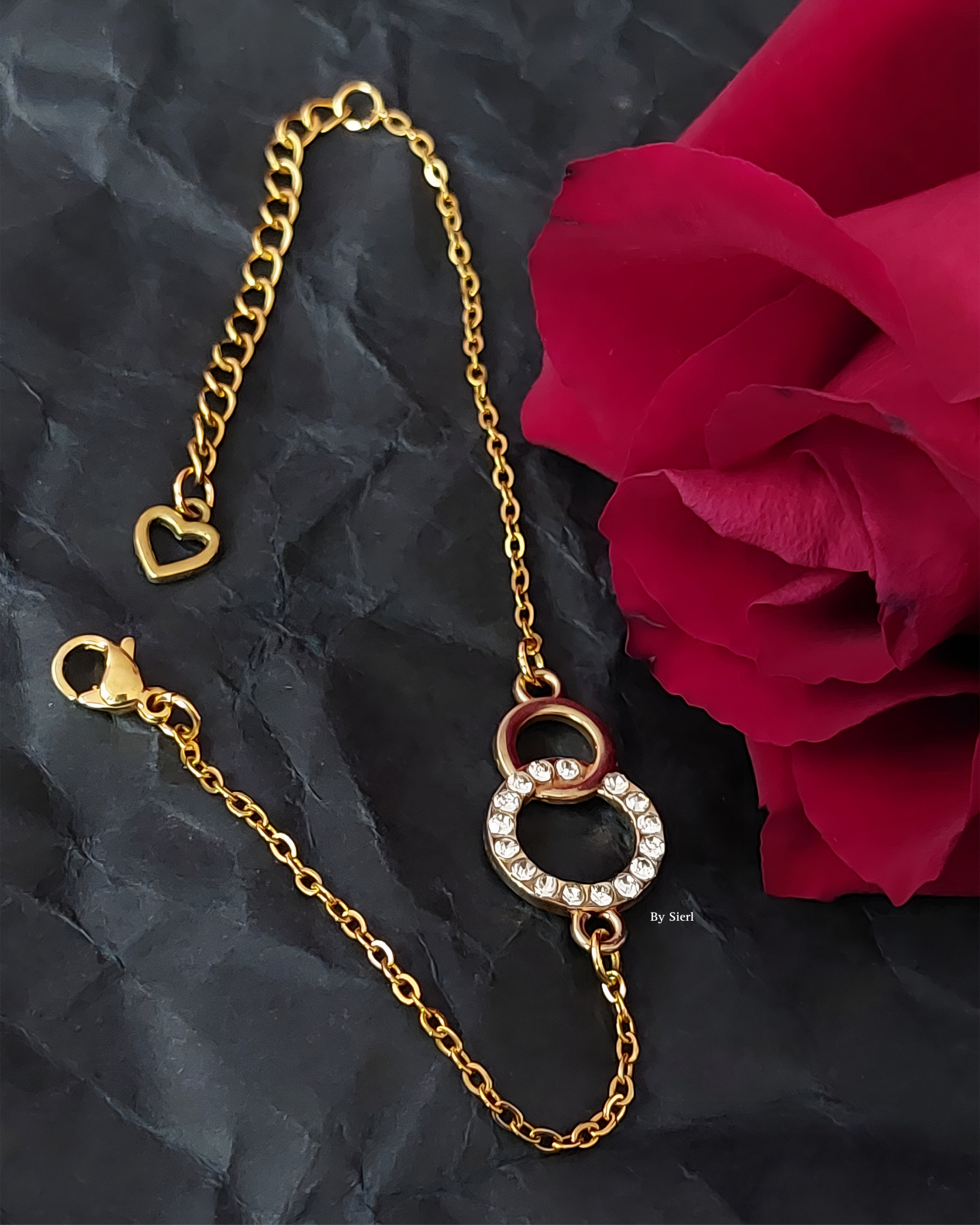 Armband Around The World Goud