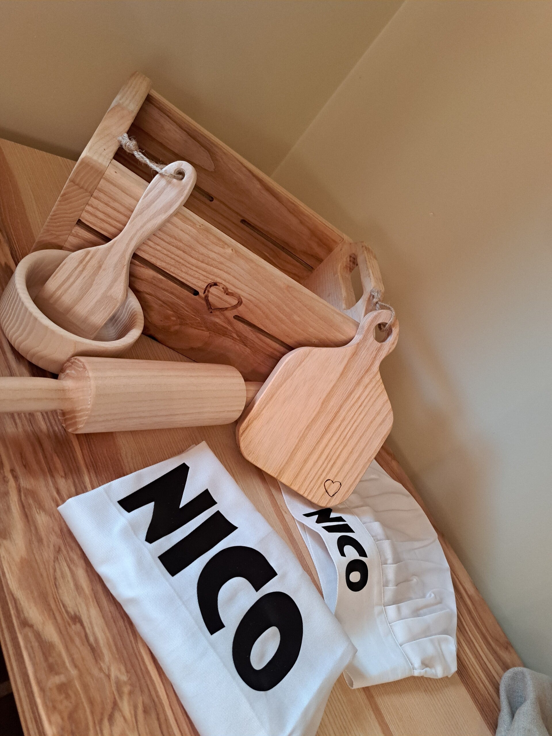 Kinder kook en bakset