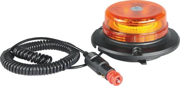 Gyrophare LED extra plat 12/24V double flash magnétique
