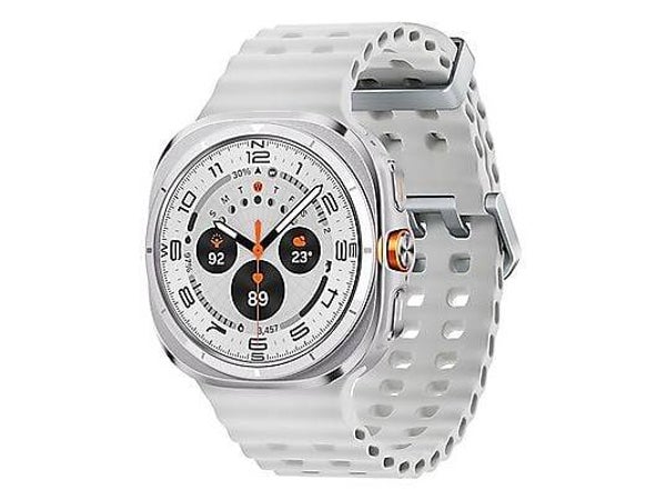 SMARTWATCH SAMSUNG Samsung Galaxy Watch Ultra LTE 47mm Titanio Bianco - Schermo AMOLED 1,5", GPS, 4G eSIM, Blackwhite