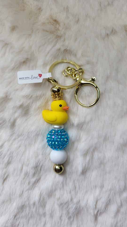 Sleutelhanger badeend