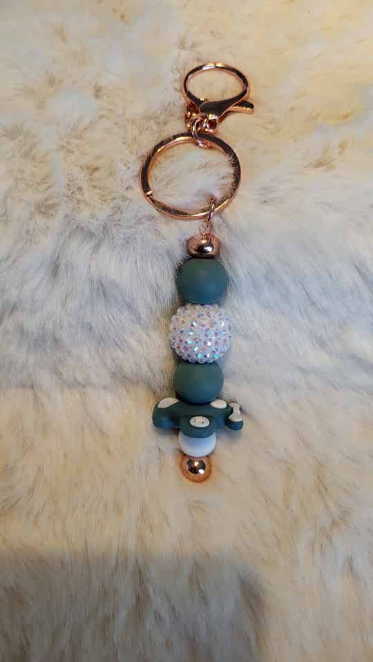 Sleutelhanger vliegtuig