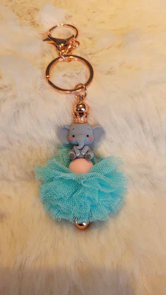 Sleutelhanger olifant tulebol