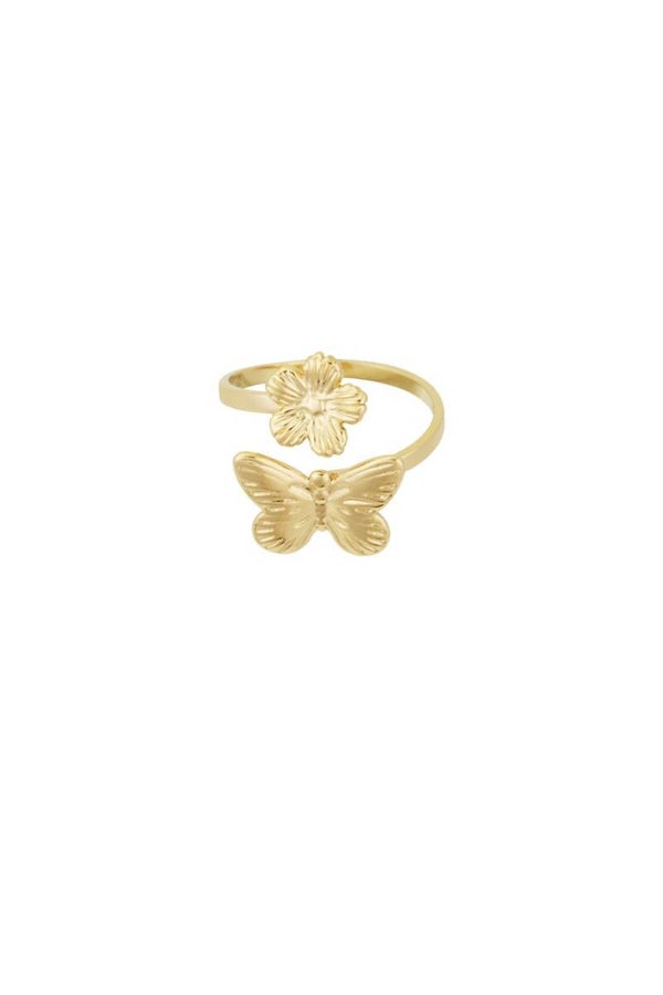 Ring butterfly bloom