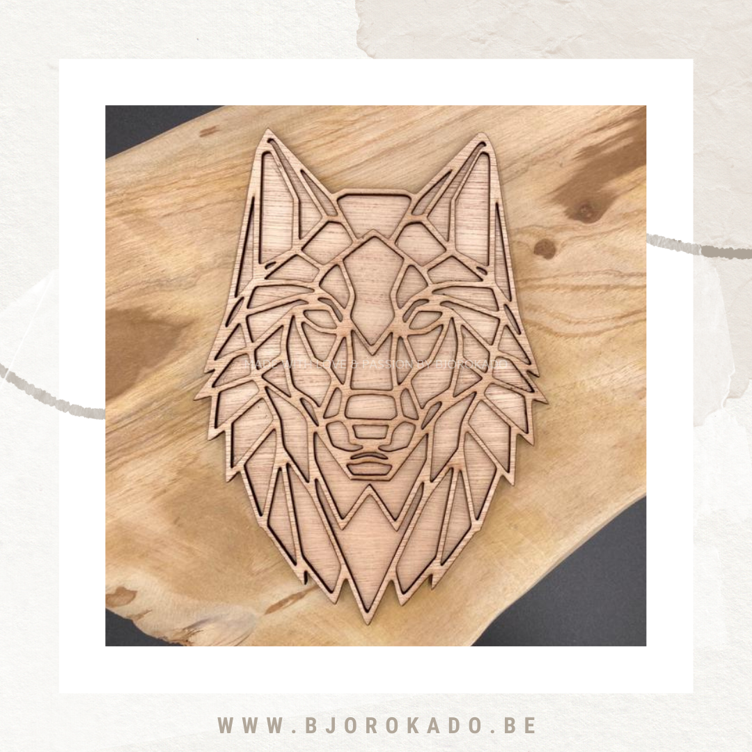 Wolf decoratie