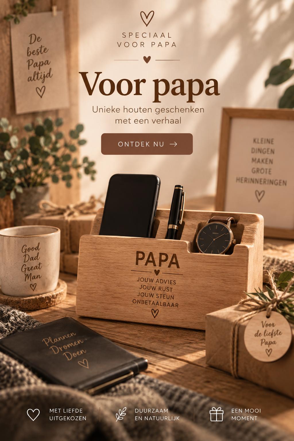 Voor haar