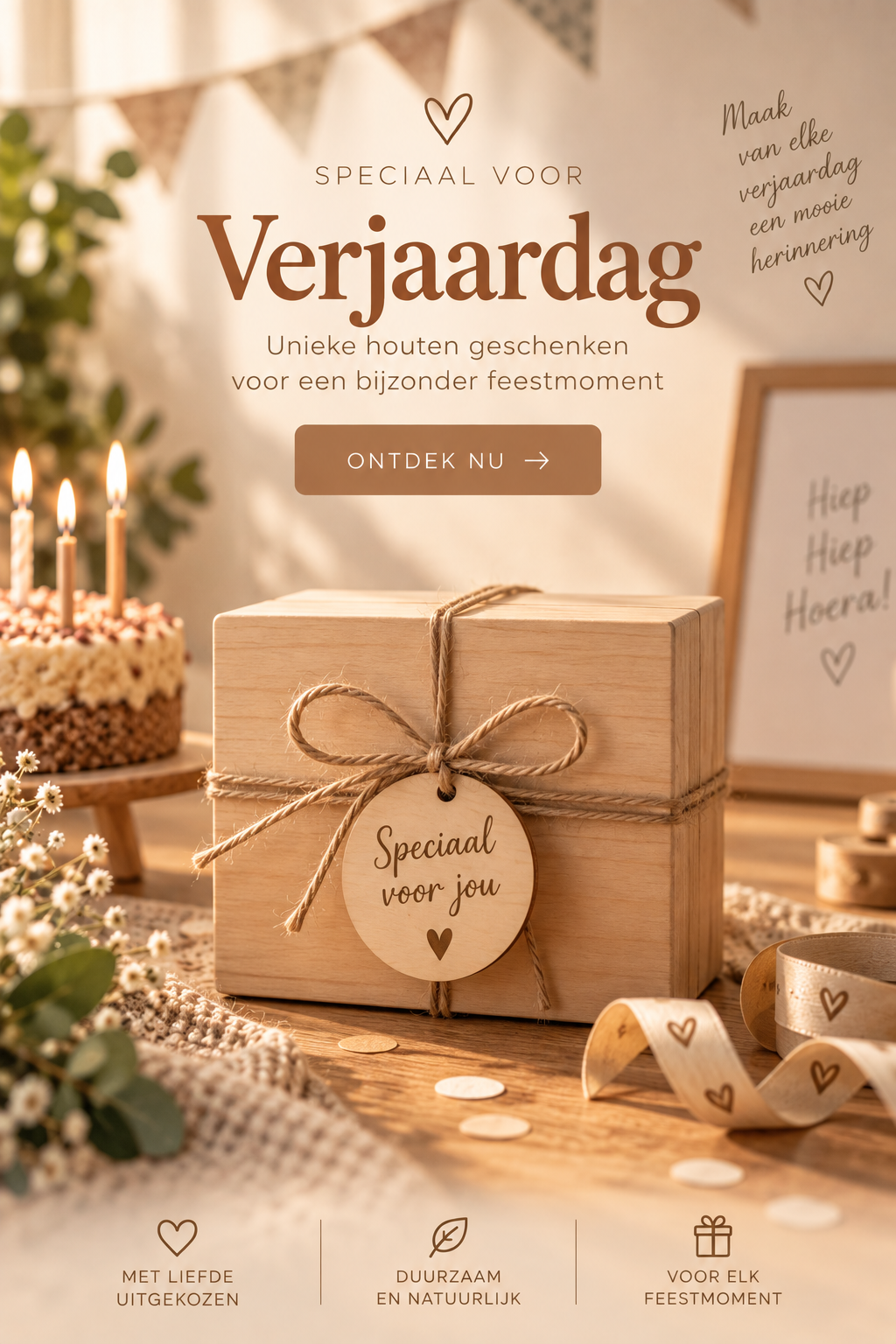 Voor haar