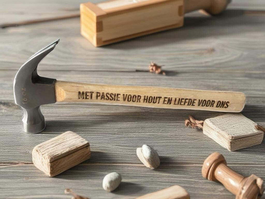 Gepersonaliseerde klauwhamer