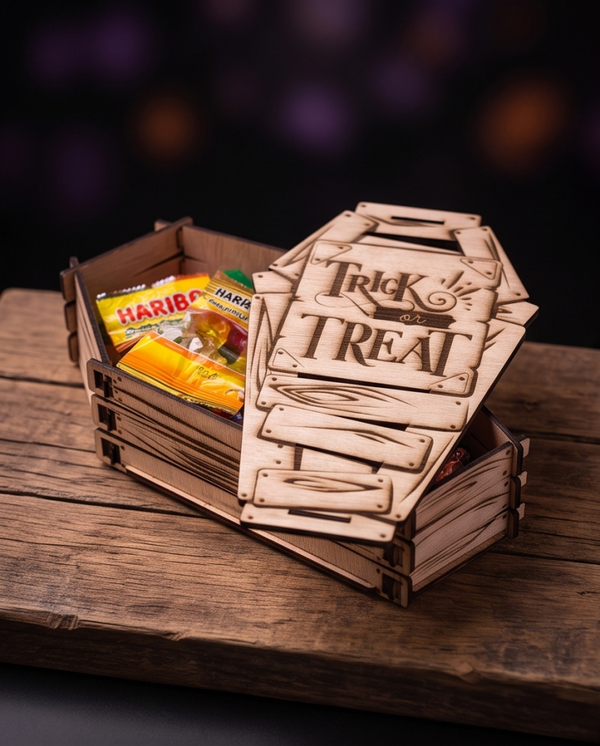 Trick or Treat – een griezelig leuk (snoep)kistje