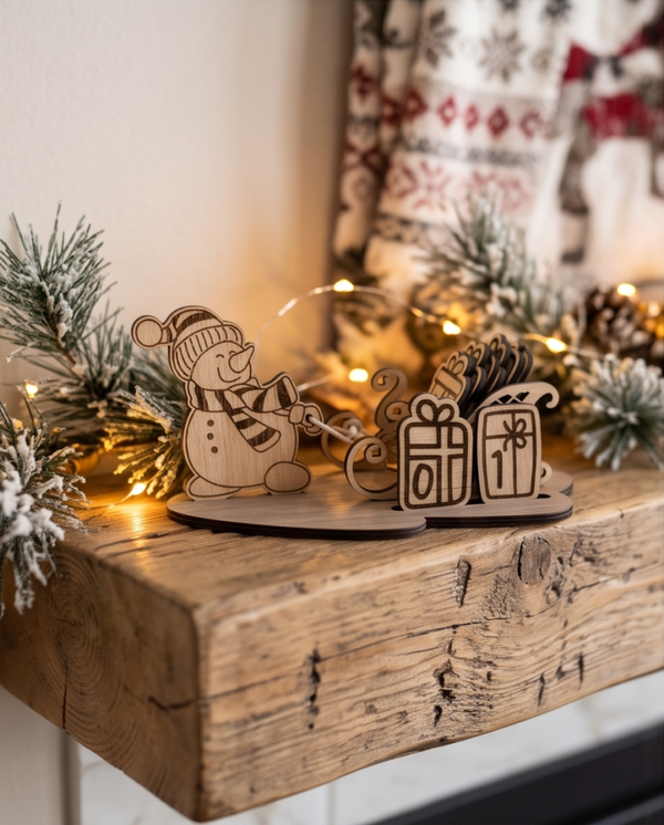 Samen op weg naar Kerst – een winters tafereeltje vol gezelligheid