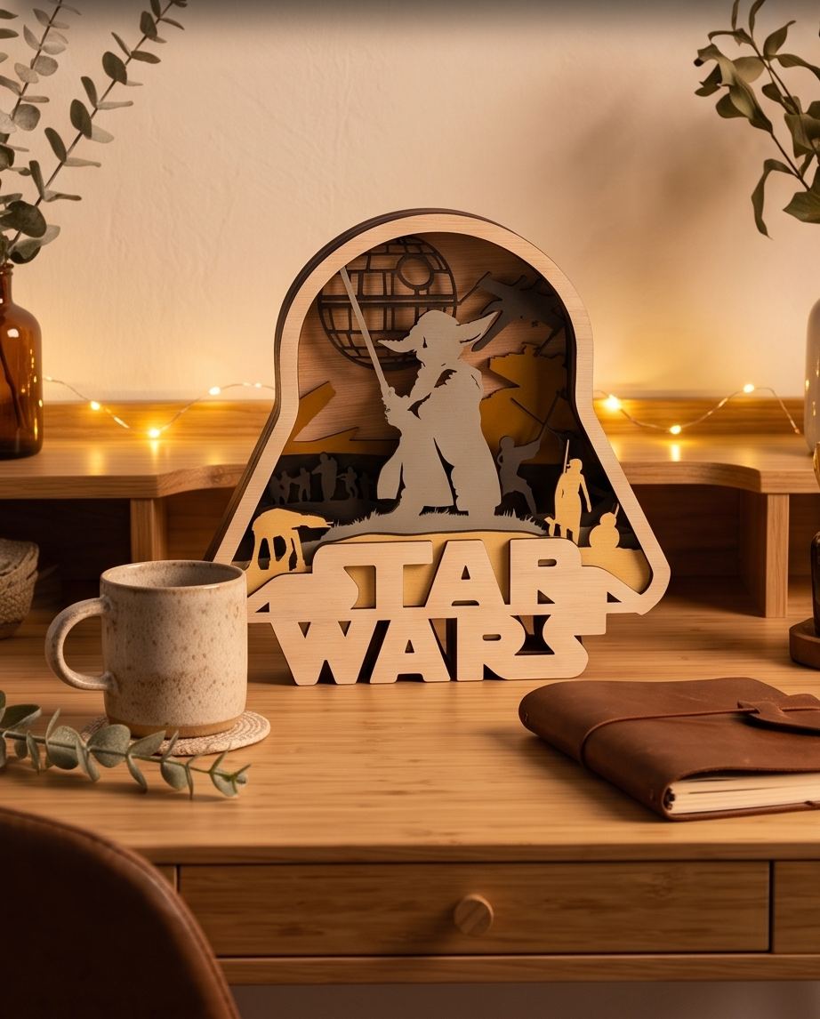 Welkom kleine Jedi – Star Wars geboortedisplay voor geboortesuiker