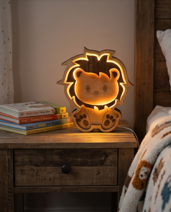 Leeuwtje in Licht – een warm vriendje voor elke kamer