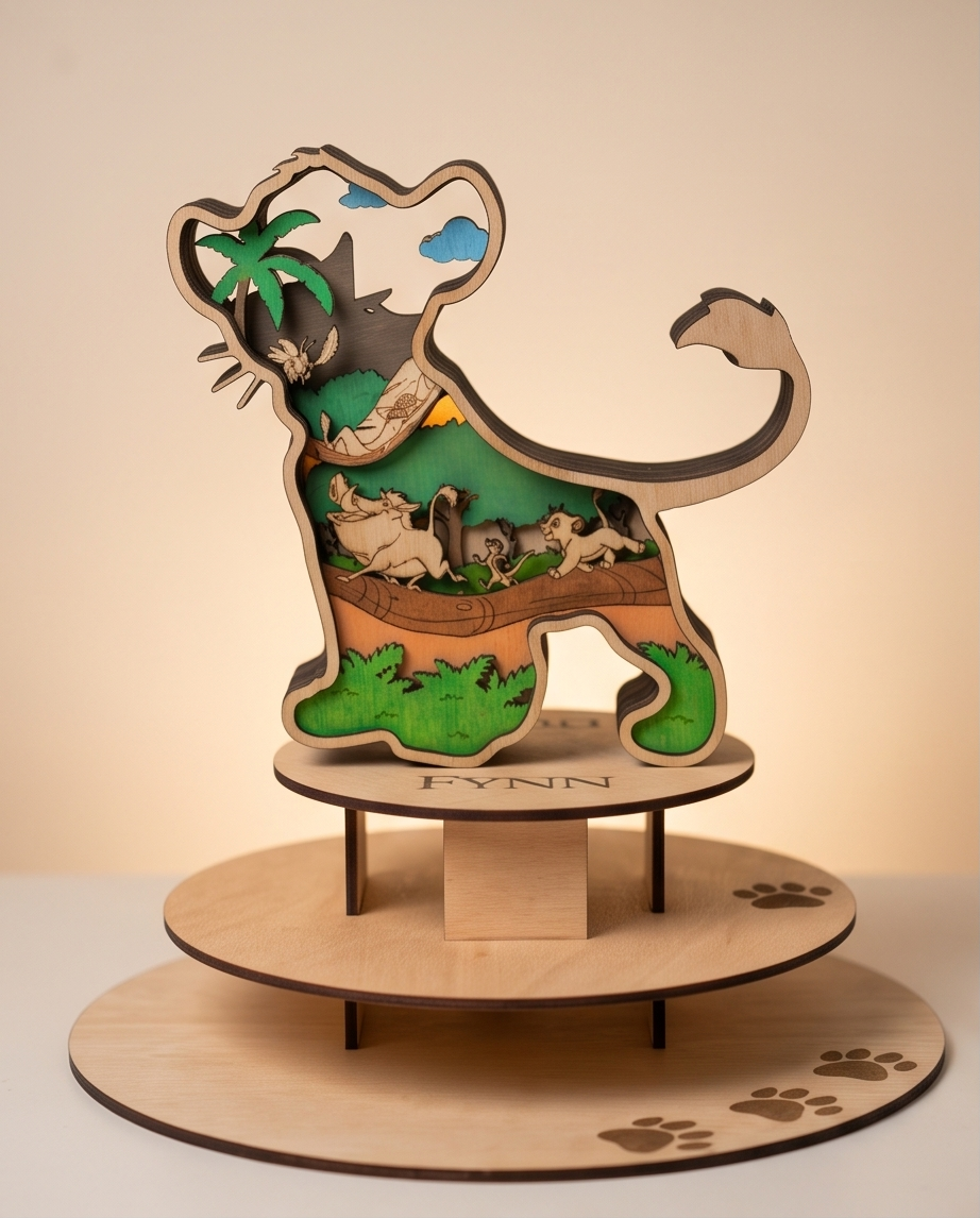 Kleine Leeuw, Groot Avontuur – Doopsuiker Display
