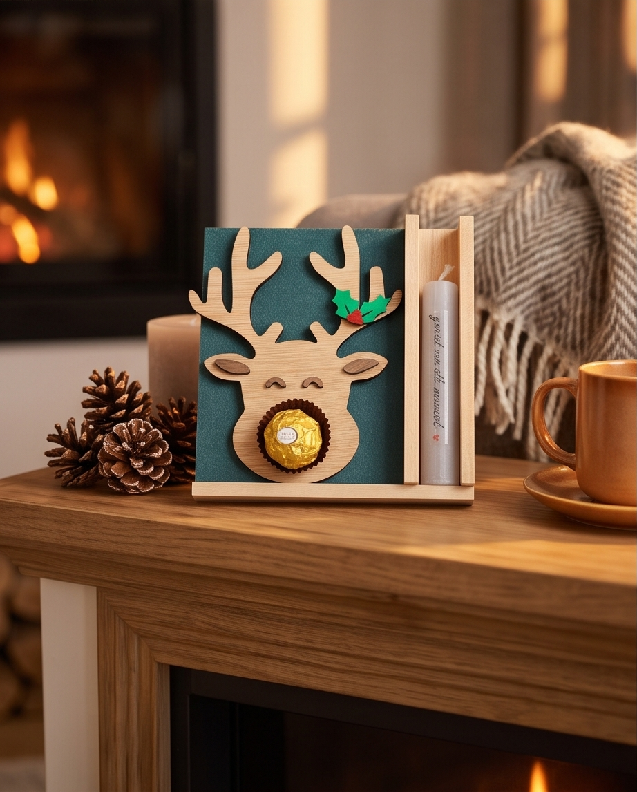 Rudolf, het rendier met een gouden verrassing