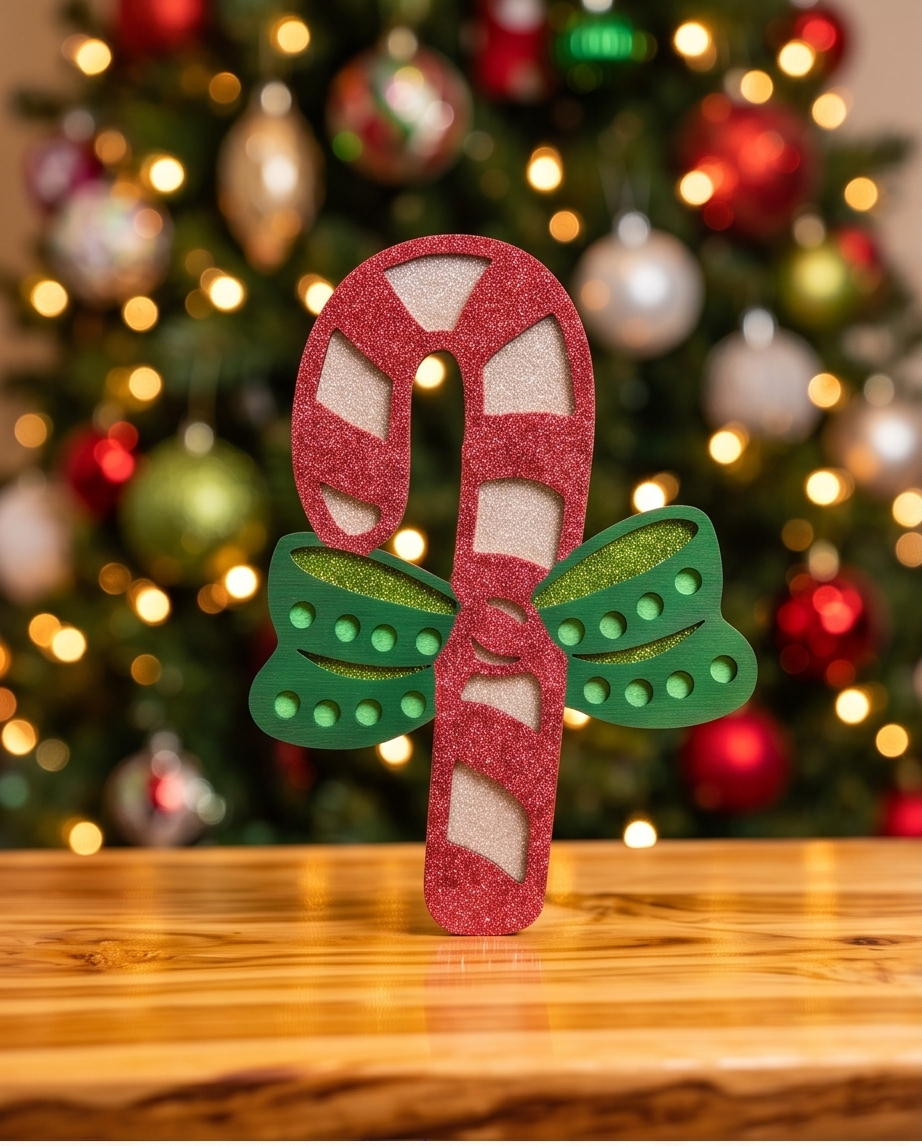 Kerst decoratie: Zuurstok