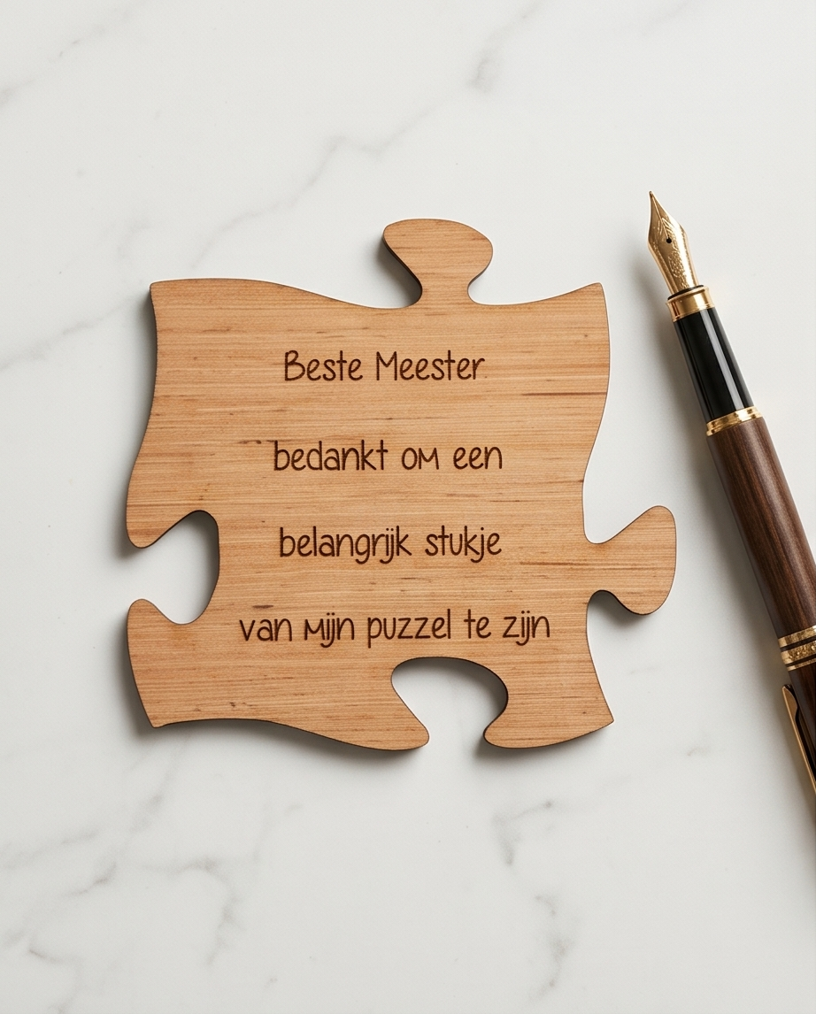 Een stukje van mijn puzzel, speciaal voor jou