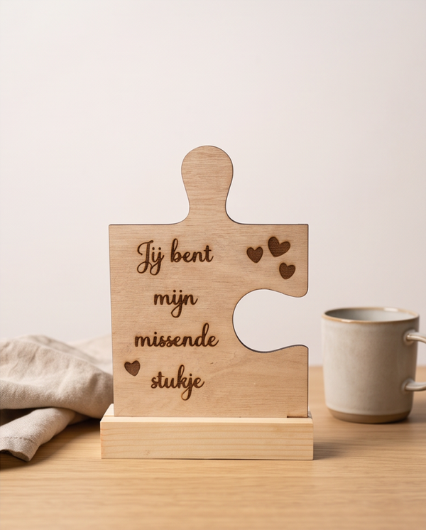 Jij bent mijn missende stukje – persoonlijk brievenbusgeschenk