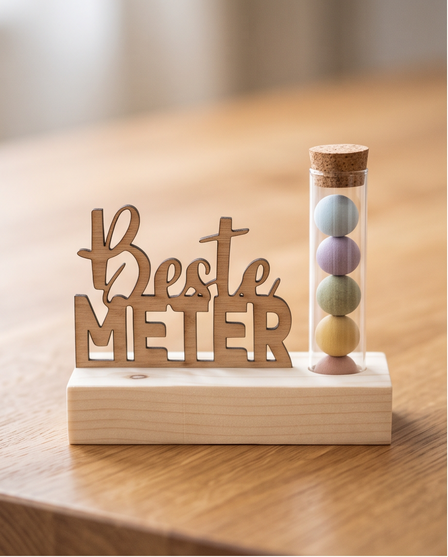 Een kleinigheidje met een grote glimlach – Beste Meter - Brievenbusgeschenk