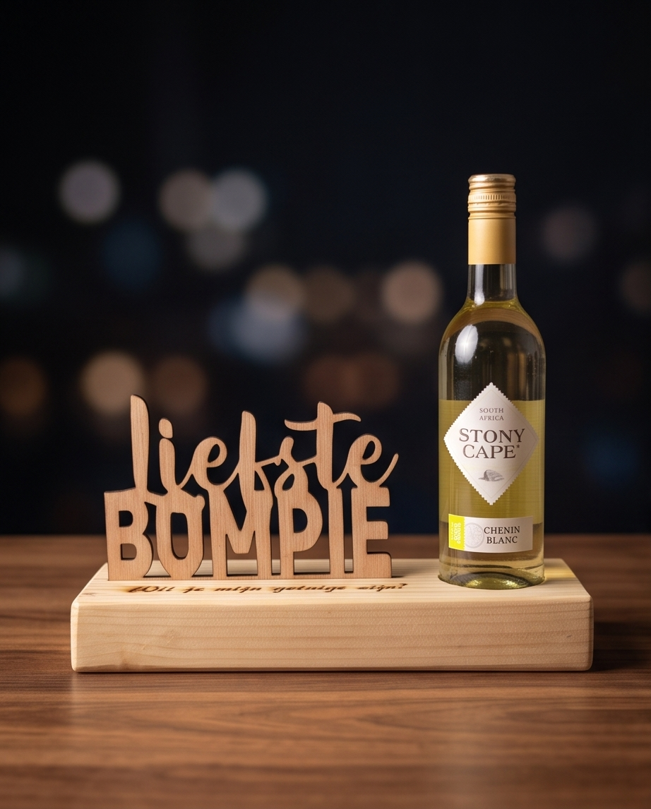 Liefste … – een klein houten gebaar met een groot hart