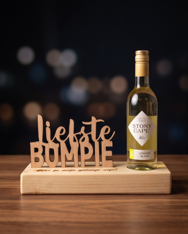 Liefste … – een klein houten gebaar met een groot hart