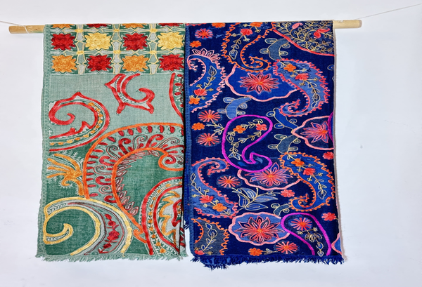 colourful shawl