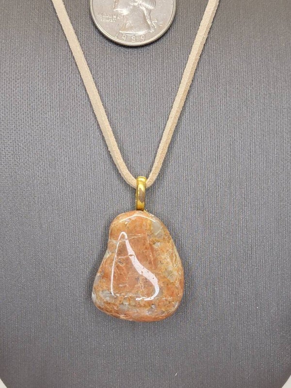 Pendant & Necklace Picasso Jasper