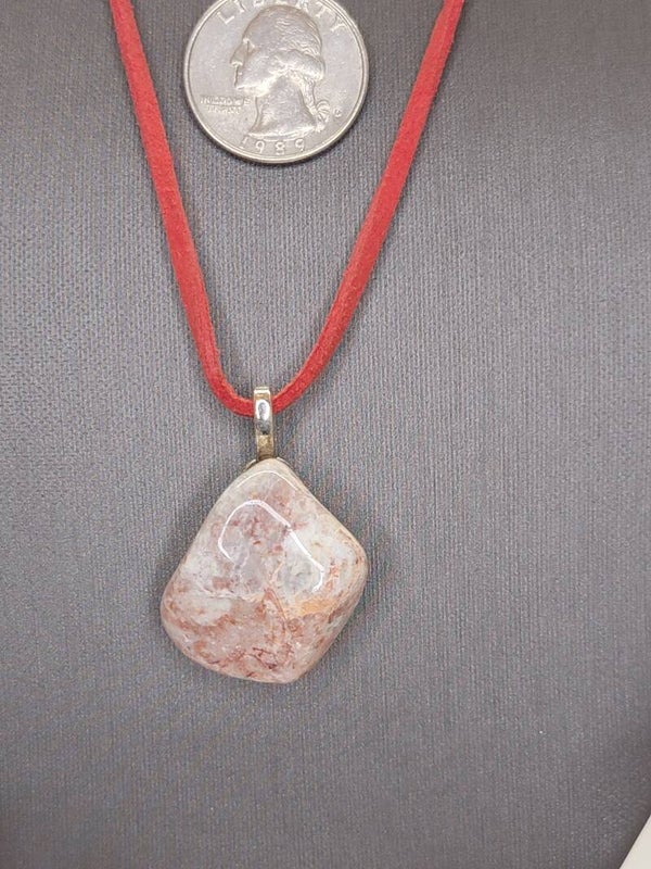 Pendant & Necklace Rhodochrosite