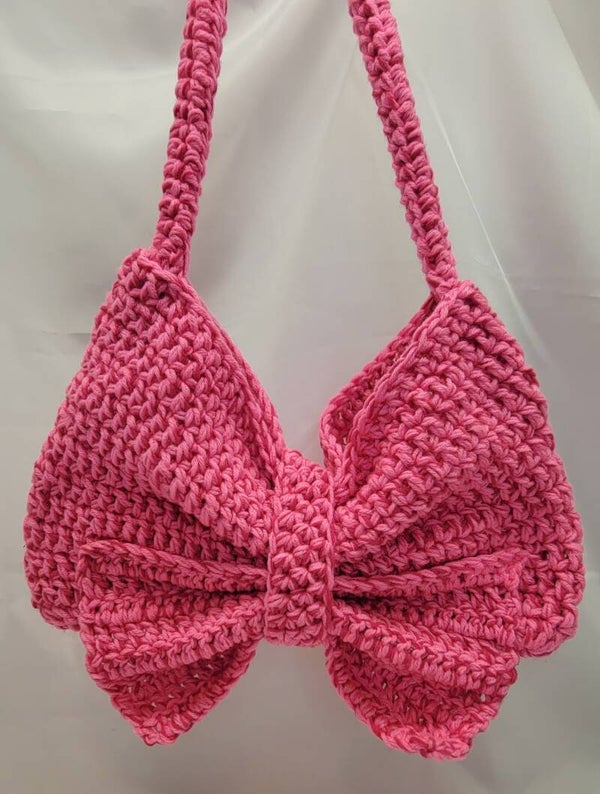 Crochet Bow Bag
