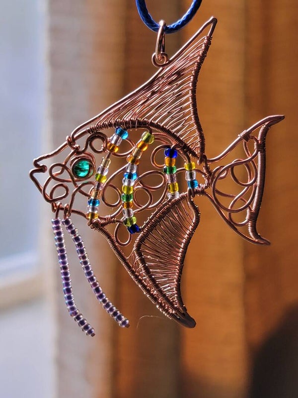 Pendant & Necklace Angelfish