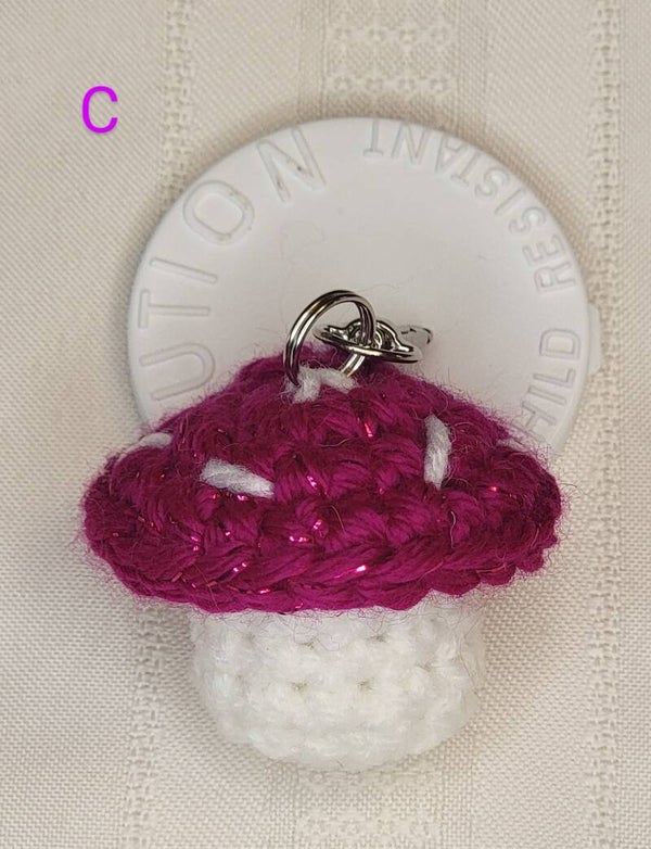 Keychain Mushroom