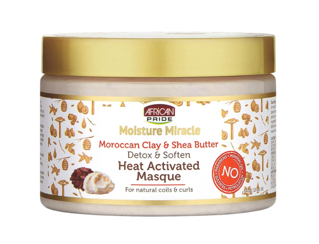 African Pride Moisture Miracle Heat Activated Masque 12oz