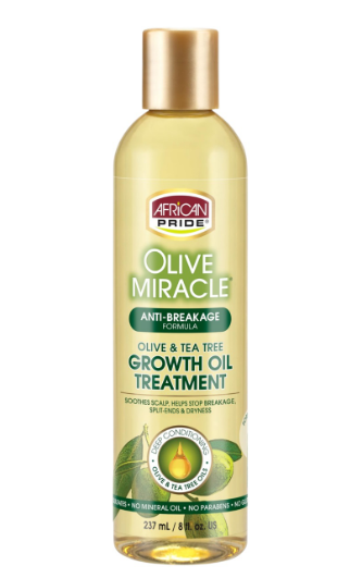 African Pride Olive Miracle Growth Oil 8oz