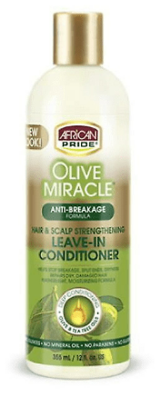 African Pride Olive Miracle Leave in Conditioner 355ml