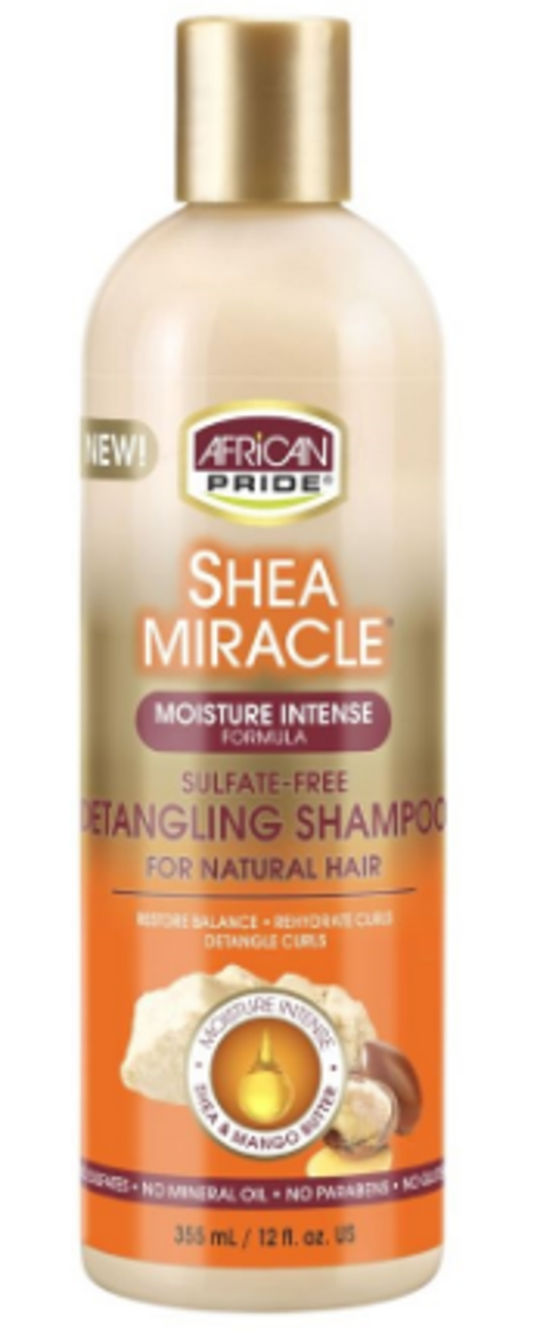 African Pride Shea Detangle Shampoo 12 oz