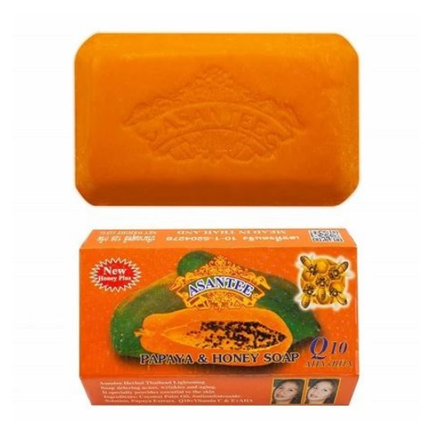 Asantee Papaya & Honey Soap 125g