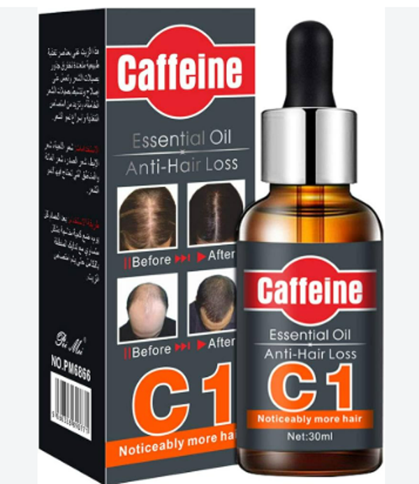caffeine essential oil anti hair loss