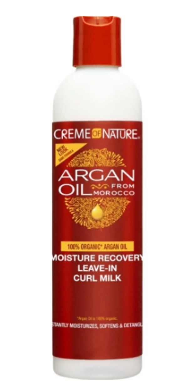 Creme of Nature Argan Oil Moisture Recovery Leave-in Curl Milk 8oz