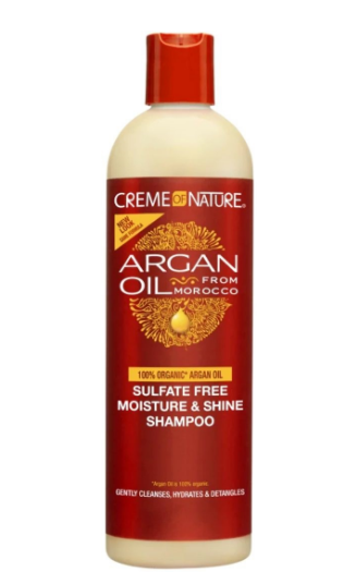 Creme of Nature Argan Oil Moisturizer & Shine Shampoo 12 oz