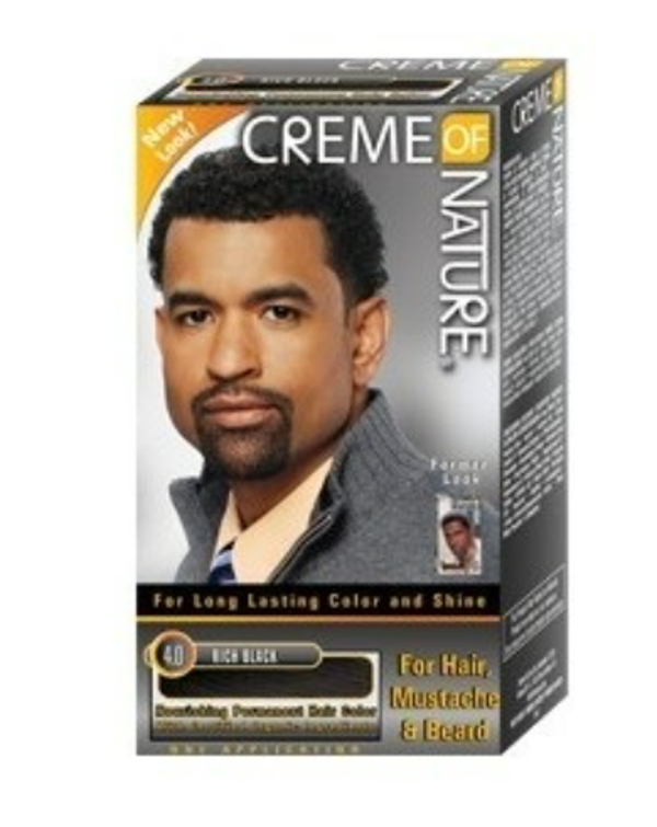 Creme of Nature Gel Color for Men #4.0 Rich Black