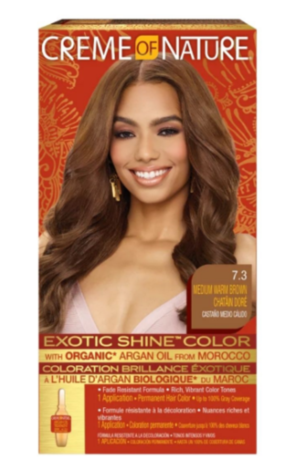 Creme of Nature Gel Hair Color #7.3 Medium Warm Brown