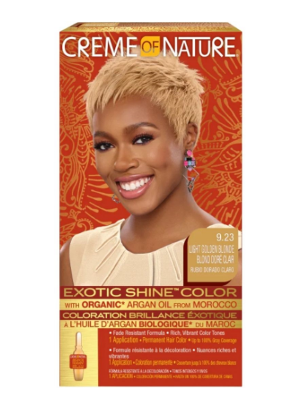 Creme of Nature Gel Hair Color #9.23 Light Golden Blonde