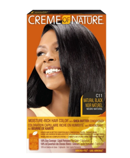 Creme of Nature Liquid Hair Color #C11 Natural Black