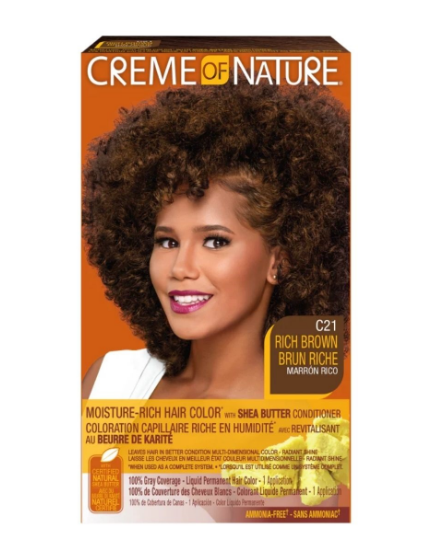 Creme of Nature Liquid Hair Color #C21 Rich Brown