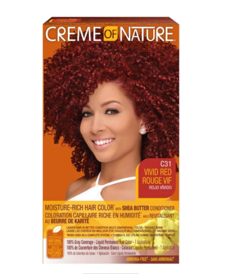 Creme of Nature Liquid Hair Color #C31 Vivid Red