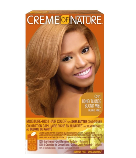 Creme of Nature Liquid Hair Color #C41 Honey Blonde