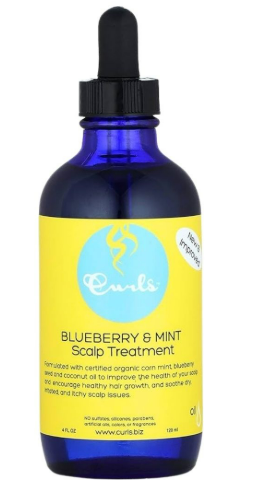 Curls Blueberry & Mint Tea Scalp Treatment 4oz