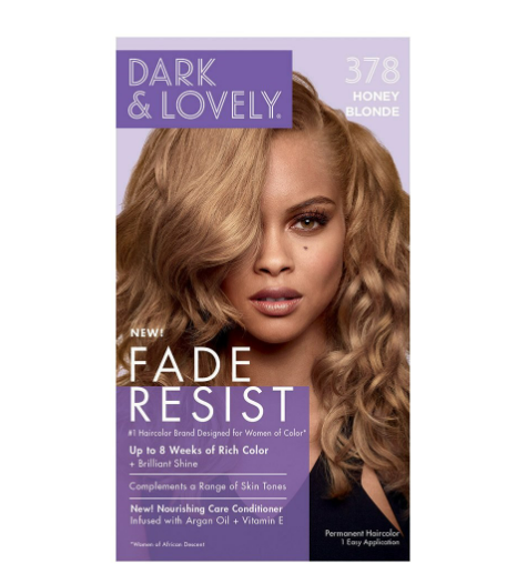 Dark & Lovely Hair Color #378 Honey Blond
