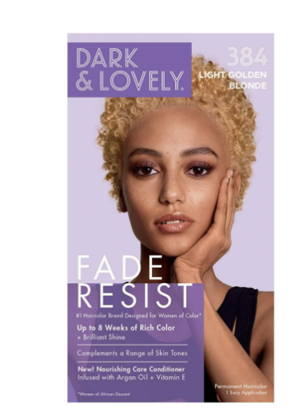 Dark & Lovely Hair Color #384 Light Golden Blonde